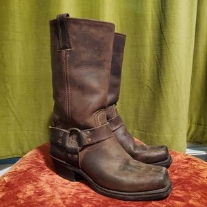 Frye harness motorcycle boots